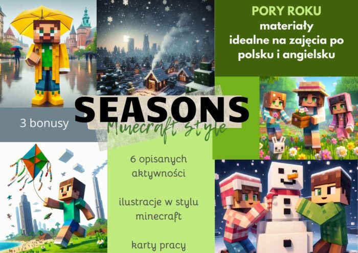 SEASONS-Pory Roku w stylu Minecraft